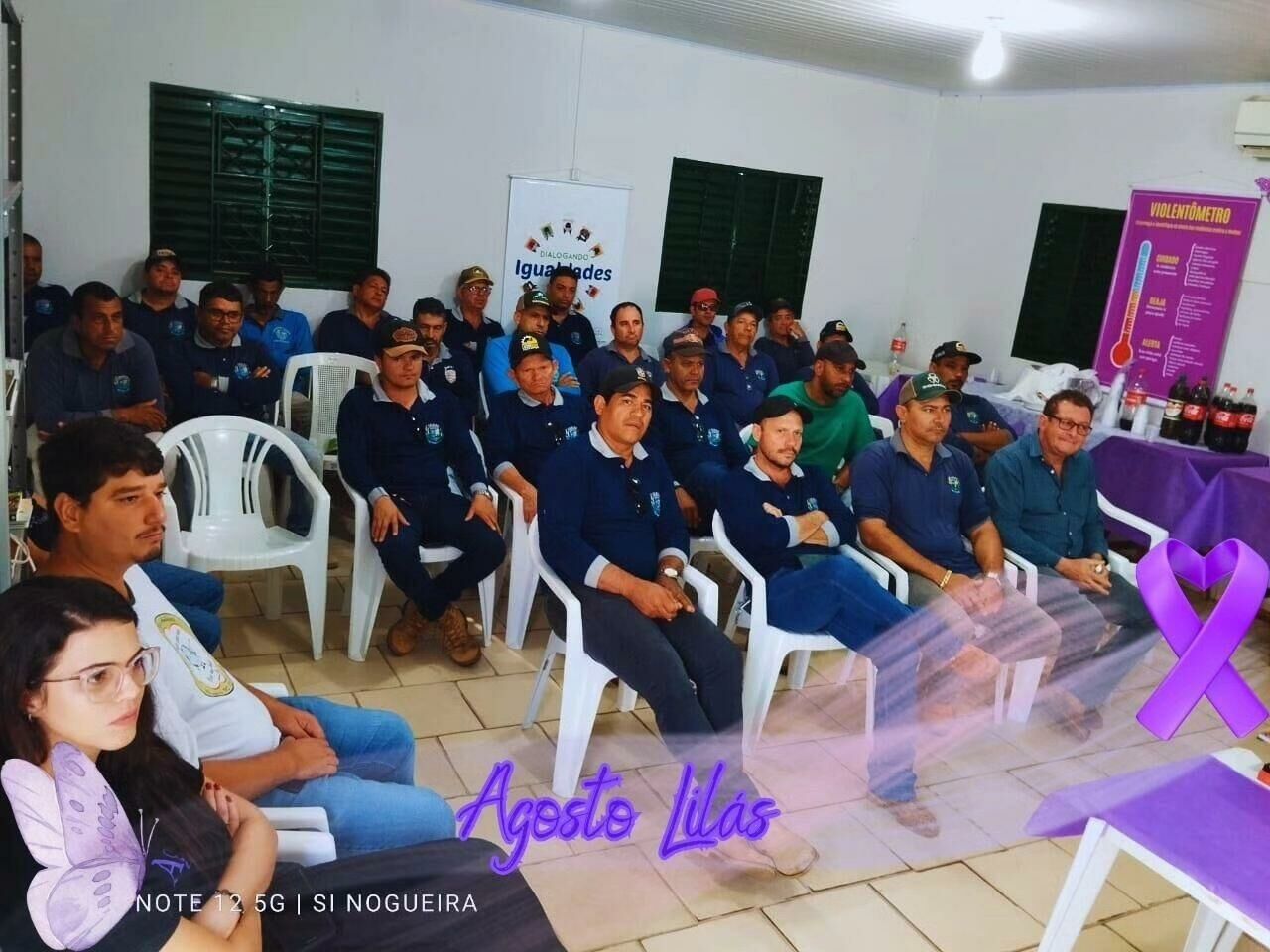 Imagem de compartilhamento para o artigo Alcinópolis realiza palestra de combate a violência contra a mulher da MS Todo dia